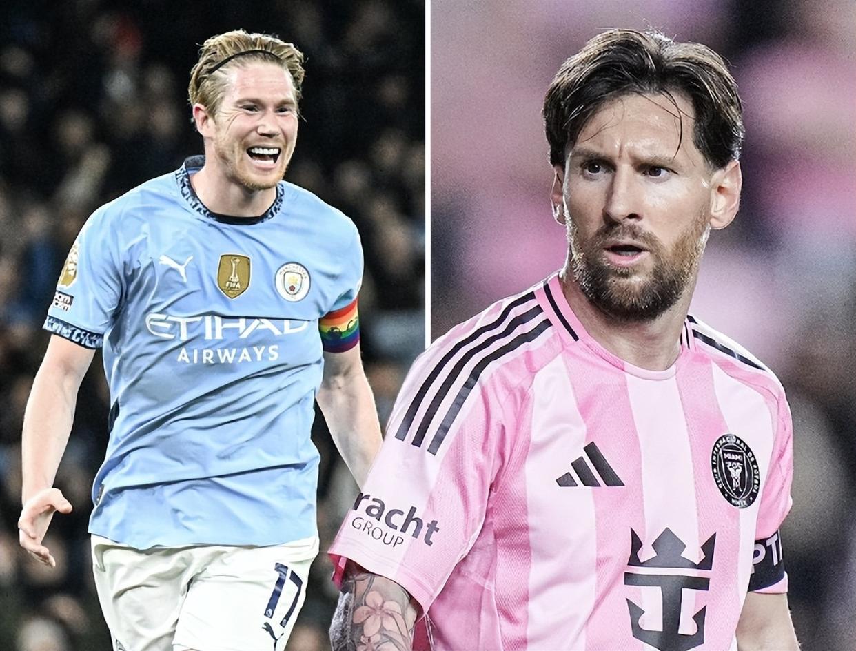 包含梅西重伤倒地，德布劳内全队围拢祈祷，场面感人的词条